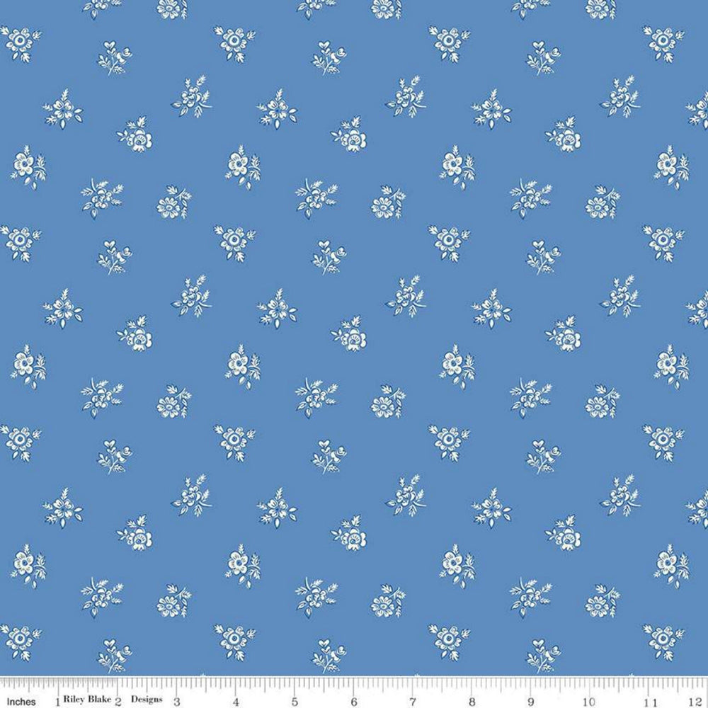 FLOWER SHOW SPRING - Abbeywood - by Liberty Fabrics - Quilting Cotton Fabric - ( 04775717A )