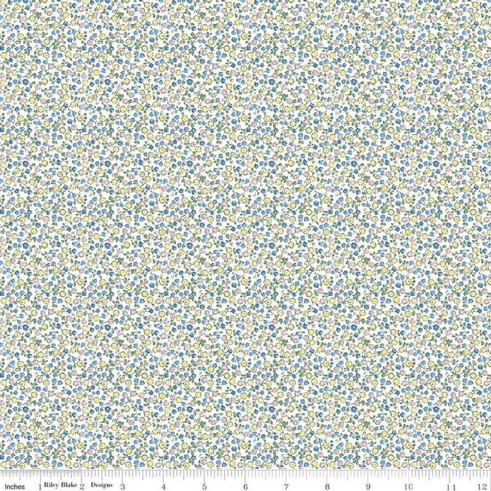 FLOWER SHOW - Spring Suffolk - Fields - Floral - by Liberty Fabrics - Quilting Cotton Fabric - ( 04775730A )