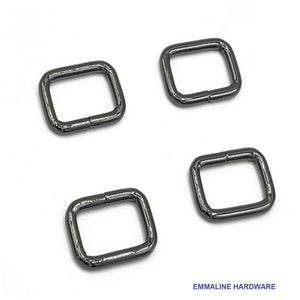 
                  
                    Rectangle Ring - 3/4" inch - .75" Inch - 18mm - Bag Hardware - Multiple Colors - by Emmaline - ( REC-3/4INCH )
                  
                