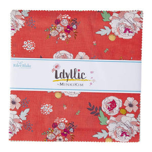 
                  
                    IDYLLIC - 10" inch Stacker - 42 Pieces - Layer Cake - by Minki Kim - Quilting Cotton Fabric - ( 10-9880-21 )
                  
                
