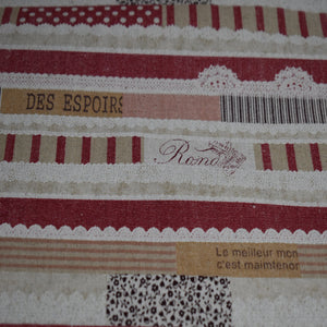 
                  
                    CANVAS - Red - Kokloa Cloth Mix Idee - Linen - KOKKA - ( LOA-31020-002-B )
                  
                