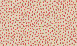 
                  
                    LITTLE STRAWBERRY GENERATION - Strawberries - Cream - by Atsuko Matsuyama - Yuwa - Quilting Cotton Fabric
                  
                