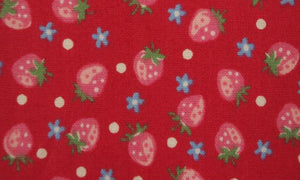 
                  
                    LITTLE STRAWBERRY GENERATION - Strawberries - Red - by Atsuko Matsuyama - Yuwa - Quilting Cotton Fabric
                  
                