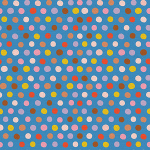 
                  
                    STEP RIGHT UP - Polka Dots - Blue - by Suzy Ultman - Paint Brush Studios - Quilting Cotton Fabric - 120-21351
                  
                