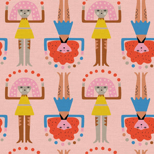 
                  
                    STEP RIGHT UP - Jugglers - Pink - by Suzy Ultman - Paint Brush Studios - Quilting Cotton Fabric - 120-21350
                  
                