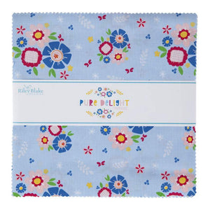
                  
                    PURE DELIGHT - 10" inch Stacker - 42 Pieces - by Melanie Collette of Hello Melly Designs - Quilting Cotton Fabric - ( 10-10090-42 )
                  
                