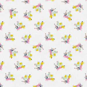 
                  
                    STEP RIGHT UP - Dog Clown - White - by Suzy Ultman - Paint Brush Studios - Quilting Cotton Fabric - 120-21349
                  
                