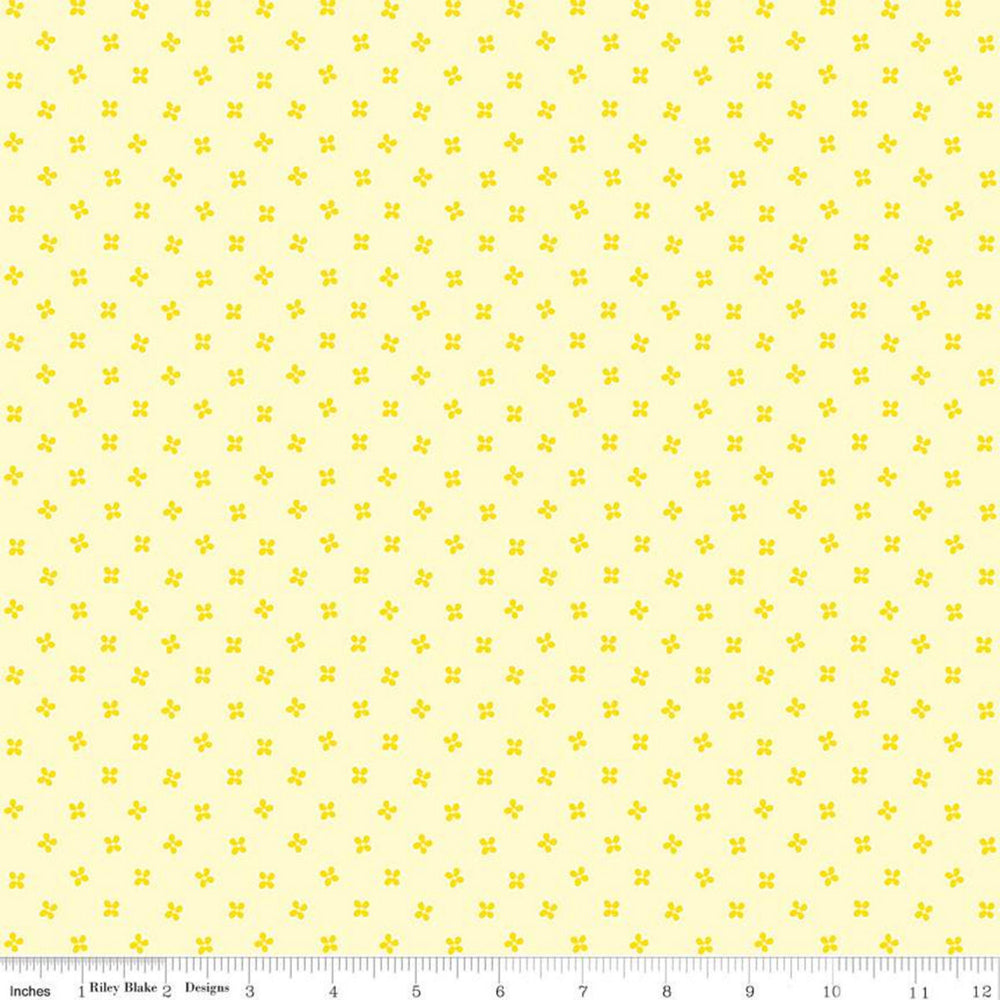 GROVE - Stripes - Yellow/Lemonade - by Jill Finley of Jillily Studio - Riley Blake Designs - Quilting Cotton Fabric - C10145-LEMONADE