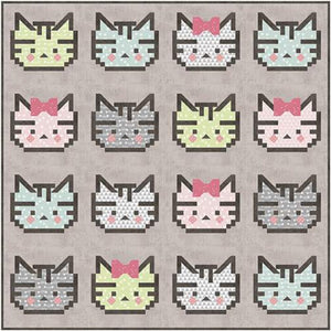 
                  
                    PATTERN - Patchwork Kitty Quilt - by Kelli Fannin - ( P076-PATCHWORKKITTY )
                  
                