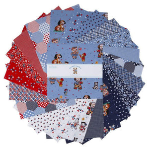 
                  
                    SET SAIL AMERICA! - 10" inch Stacker - By Lyndsay Wilkes of the Cottage Mama - Riley Blake Designs - Quilting Cotton Fabric - ( 10-10510-42)
                  
                