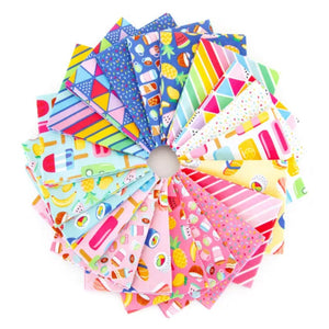 
                  
                    RAINBOWFRUIT - Fat Quarter Bundle - 20 Fabrics - by Amber Kemp-Gerstel of Damask Love - Riley Blake Designs - Quilting - ( FQ-10890-20 )
                  
                