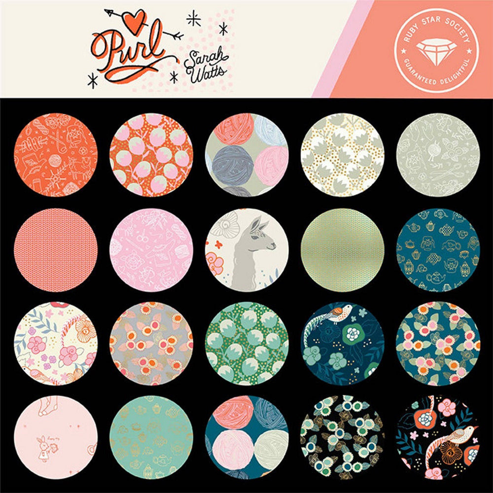 
                  
                    PURL - 10" inch Stacker - by Sarah Watts - Ruby Star Society - Moda - Quilting Cotton Fabric - ( RS2029-LC )
                  
                
