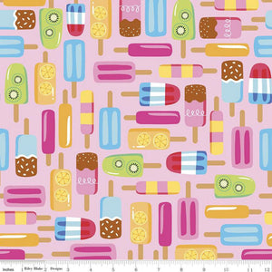 
                  
                    RAINBOWFRUIT - Main print on Petal Pink colored Quilting Cotton Fabric - by Amber Kemp-Gerstel of Damask Love - Riley Blake Designs - C10890-PETALPINK
                  
                