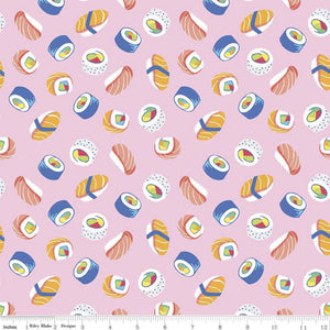 
                  
                    RAINBOWFRUIT - How We Roll on Petal Pink colored Quilting Cotton Fabric - by Amber Kemp-Gerstel of Damask Love - Riley Blake Designs - C10893-PETALPINK
                  
                
