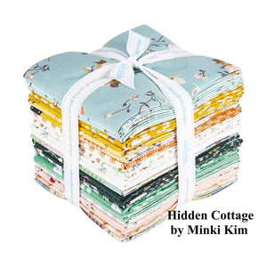 
                  
                    HIDDEN COTTAGE - Fat Quarter Bundle - 24 Fabrics - by Minki Kim - Riley Blake Designs - Quilting Cotton Fabric - ( FQ-10760-24 )
                  
                