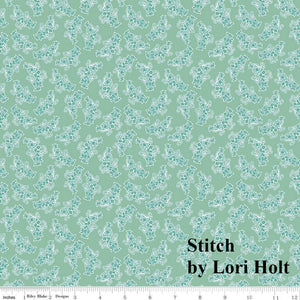 
                  
                    STITCH - Bouquet on Seaglass color Quilting Cotton Fabric - Lori Holt of Bee in My Bonnet - Riley Blake Designs - C10924-SEAGLASS
                  
                