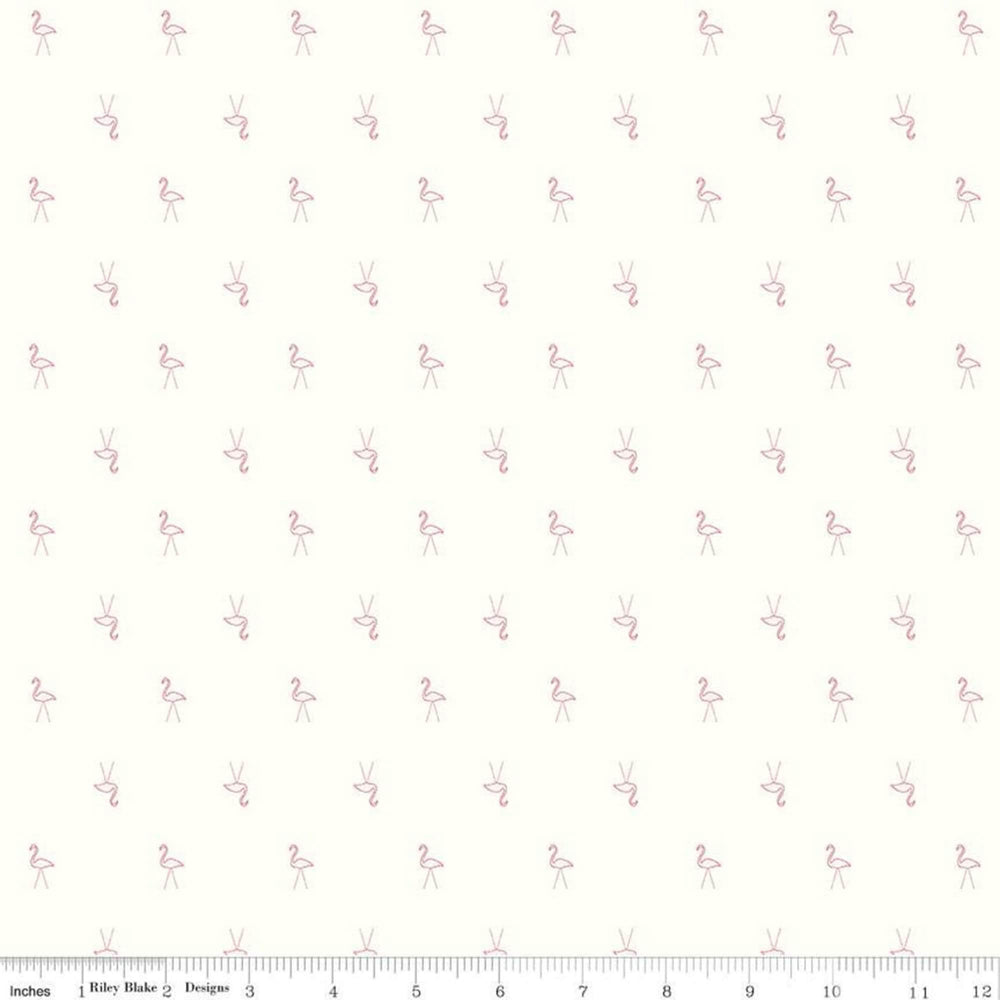 HUSH HUSH - Pinklady - Low Volume Quilting Cotton Fabric - by Beverly McCullough of Flamingo Toes - Riley Blake Designs - C11161-PINKLADY