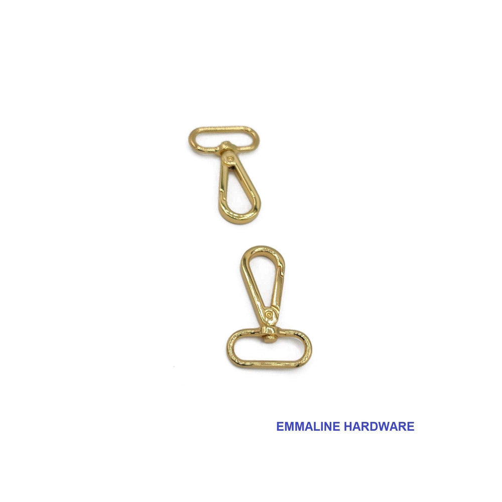 
                  
                    Flat Hook - 1-1/4" inch - Swivel Snap Hooks - 1.25" Inch - 32mm - Bag Hardware - Multiple Colors - by Emmaline - ( FLATHOOK-1.25INCH )
                  
                