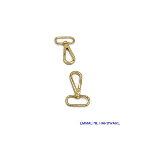 
                  
                    Flat Hook - 1-1/4" inch - Swivel Snap Hooks - 1.25" Inch - 32mm - Bag Hardware - Multiple Colors - by Emmaline - ( FLATHOOK-1.25INCH )
                  
                