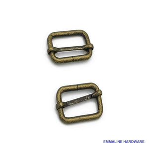 
                  
                    Adjustable Slider - 1/2" inch - 1/2" Inch - Half Inch - 12mm - Bag Hardware - Multiple Colors - by Emmaline - ( SLD-1/2INCH )
                  
                