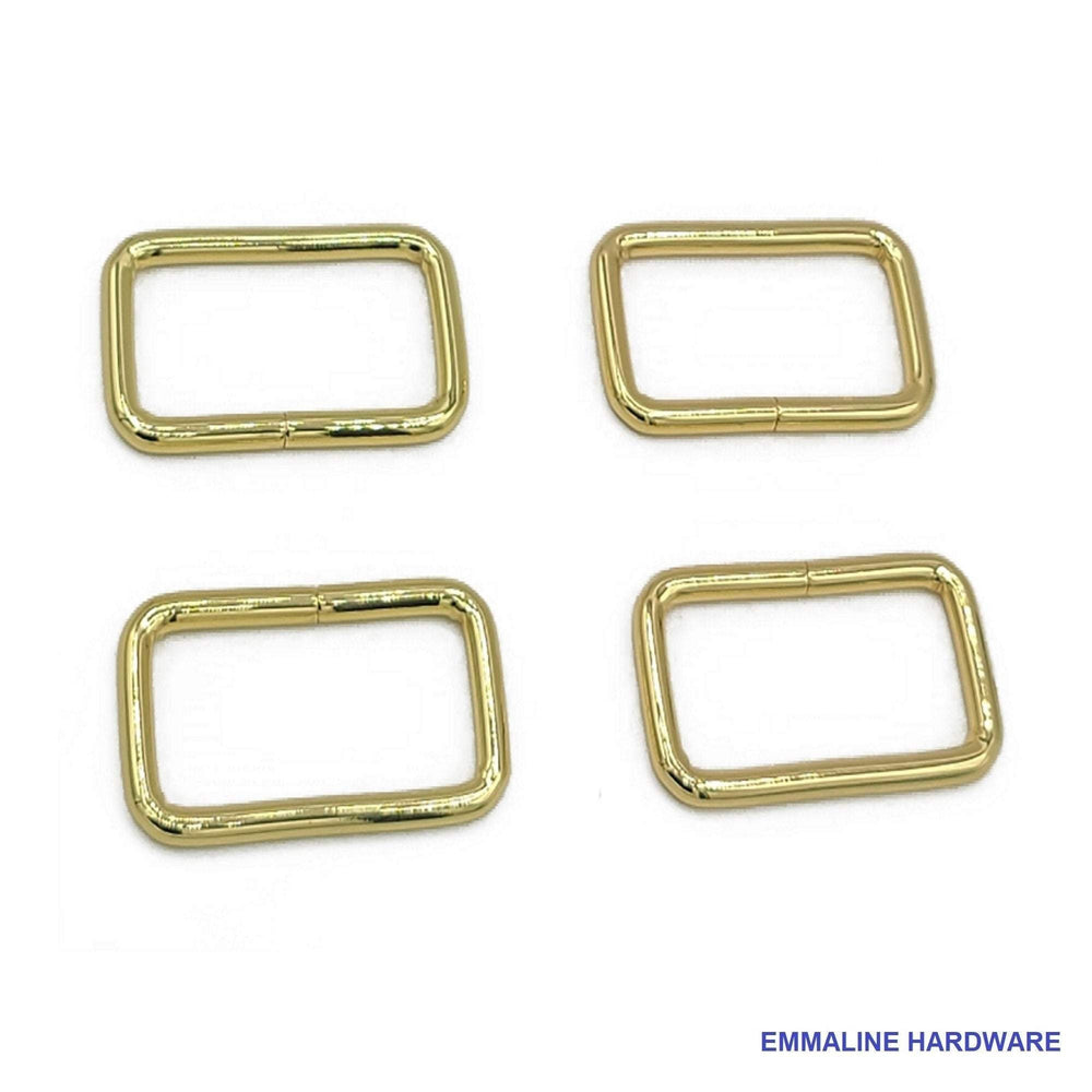
                  
                    Rectangle Ring - 1-1/2" - 1.5" Inch - One and Half Inch - 38mm - Bag Hardware - Multiple Colors - by Emmaline - ( REC-1.5INCH )
                  
                
