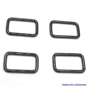 
                  
                    Rectangle Ring - 1-1/2" - 1.5" Inch - One and Half Inch - 38mm - Bag Hardware - Multiple Colors - by Emmaline - ( REC-1.5INCH )
                  
                