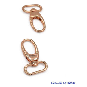 
                  
                    Swivel Snap Hooks- 1" inch- 25mm - Bag Hardware - Multiple Colors - by Emmaline - ( SWIVELHOOK-1INCH )
                  
                