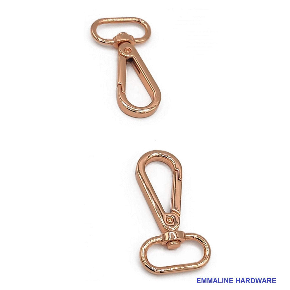 
                  
                    Flat Hook - 1" inch - Swivel Snap Hooks - 25mm - Bag Hardware - Multiple Colors - by Emmaline - ( FLATHOOK-1INCH )
                  
                