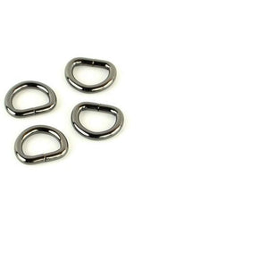 
                  
                    D-Ring - 1/2" inch - .5" inch - 12mm - Handbag - Multiple Colors - by Sallie Tomato - ( STS104 )
                  
                