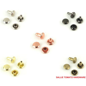 
                  
                    Rivets - Small - 1/4" inch - .25" inch - 6mm - Multiple Colors - by Sallie Tomato - ( STS129 )
                  
                