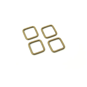 
                  
                    Rectangle Ring - 3/4" inch - .75" inch - 18mm - Handbag - Purse - Multiple Colors - by Sallie Tomato - ( STS136 )
                  
                