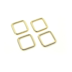 
                  
                    Rectangle Ring - 3/4" inch - .75" inch - 18mm - Handbag - Purse - Multiple Colors - by Sallie Tomato - ( STS136 )
                  
                