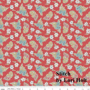 
                  
                    STITCH - Floral - Cayenne - Lori Holt of Bee in My Bonnet - Riley Blake Designs - Quilting Cotton Fabric - C10920-CAYENNE
                  
                