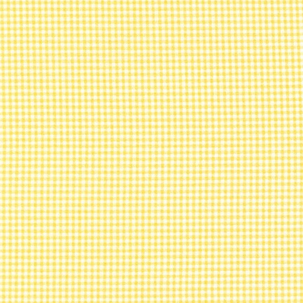 HANDWORKS HOME - Gingham - Yellow - by Robert Kaufman - Quilting Cotton Fabric - DH-13194L-C