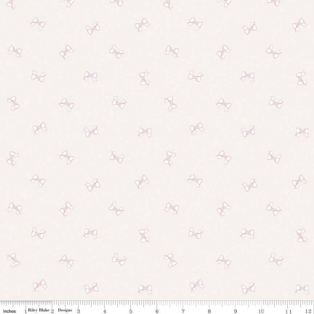 HUSH HUSH - Ribbons - Low Volume Quilting Cotton Fabric -  by Melissa Mortenson - Riley Blake Designs - C11174-RIBBONS