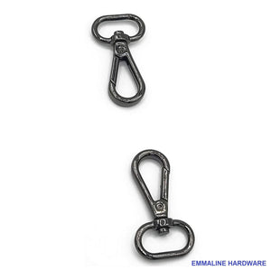 
                  
                    Flat Hook - 3/4" inch - Swivel Snap Hooks - .75 inch - 18mm - Bag Hardware - Multiple Colors - by Emmaline - ( FLATHOOK-3/4INCH )
                  
                