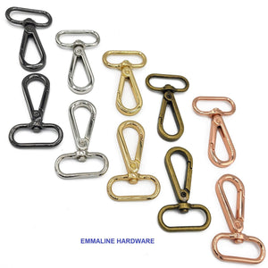 
                  
                    Flat Hook - 1-1/4" inch - Swivel Snap Hooks - 1.25" Inch - 32mm - Bag Hardware - Multiple Colors - by Emmaline - ( FLATHOOK-1.25INCH )
                  
                