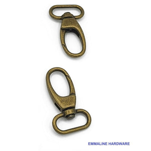 
                  
                    Swivel Snap Hooks- 1" inch- 25mm - Bag Hardware - Multiple Colors - by Emmaline - ( SWIVELHOOK-1INCH )
                  
                