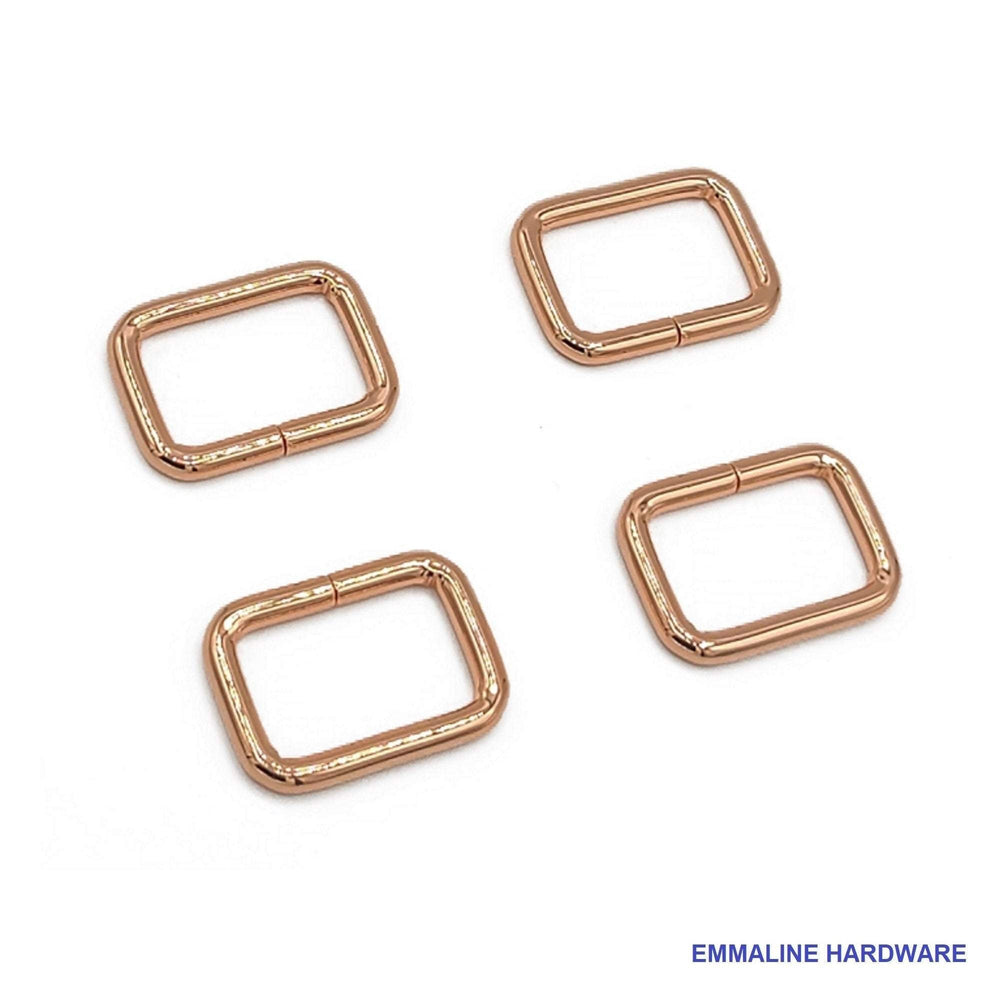 
                  
                    Rectangle Ring - 1" inch - 1 Inch - One Inch - 25mm - Bag Hardware - Multiple Colors - by Emmaline - ( REC-1 INCH )
                  
                