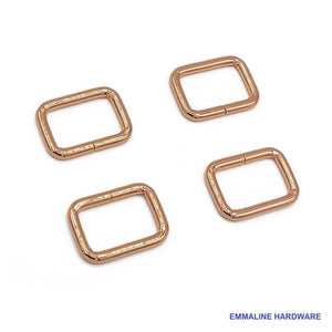 
                  
                    Rectangle Ring - 1" inch - 1 Inch - One Inch - 25mm - Bag Hardware - Multiple Colors - by Emmaline - ( REC-1 INCH )
                  
                