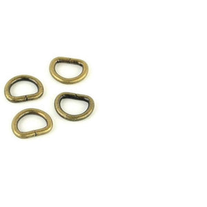 
                  
                    D-Ring - 1/2" inch - .5" inch - 12mm - Handbag - Multiple Colors - by Sallie Tomato - ( STS104 )
                  
                