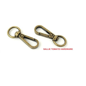 
                  
                    Swivel Hook - 1/2" inch - .5" inch - 12mm - Decorative - Multiple Colors - by Sallie Tomato - ( STS160 )
                  
                