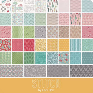 
                  
                    STITCH - X's - Steel - Lori Holt of Bee in My Bonnet - Riley Blake Designs - Quilting Cotton Fabric - C10930-STEEL
                  
                