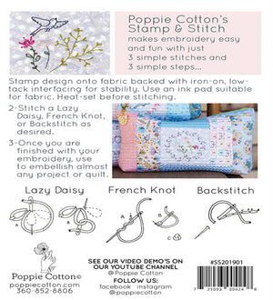 
                  
                    Stamp & Stitch - Prairie Sisters Collection - SS201901
                  
                