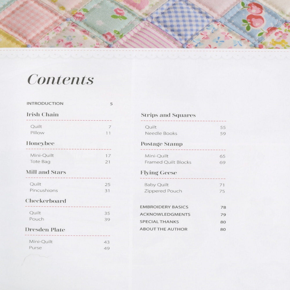 
                  
                    BOOK - Perfectly Pretty Patchwork - by Kristyne Czepuryk of Pretty by Hand - ( B1408T )
                  
                