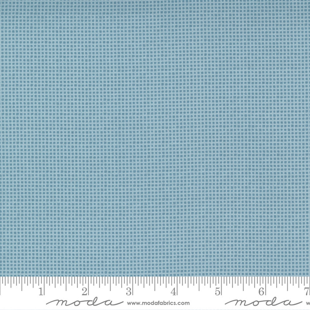 MAKE TIME - Gingham - Teal - by Aneela Hoey - Moda - Quilting Cotton Fabric - ( 24577 24 )