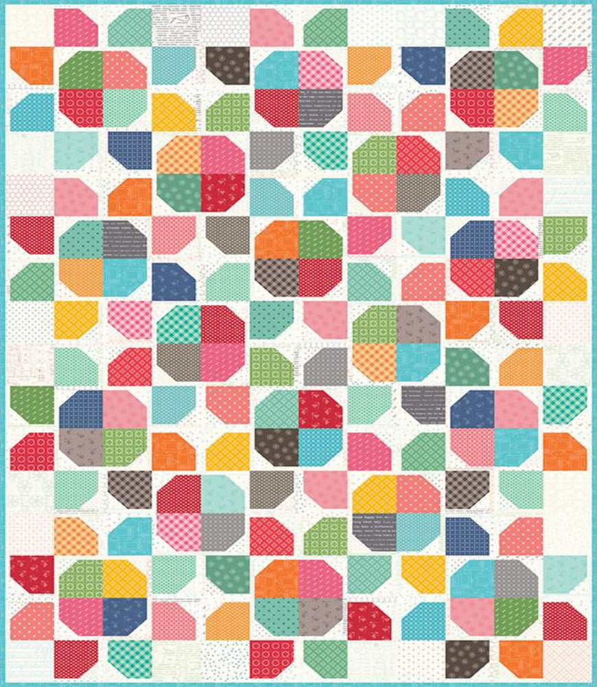 
                  
                    PATTERN - Sugar Stars Quilt Pattern - by Lori Holt of Bee in My Bonnet for Riley Blake Designs - ( P018-SUGARSTARS )
                  
                