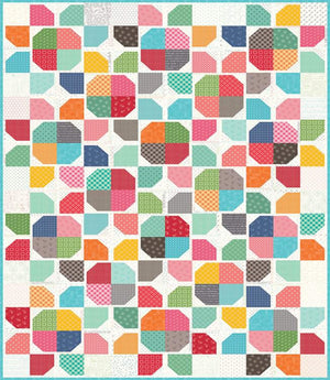 
                  
                    PATTERN - Sugar Stars Quilt Pattern - by Lori Holt of Bee in My Bonnet for Riley Blake Designs - ( P018-SUGARSTARS )
                  
                