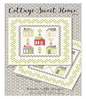 
                  
                    PATTERN - Cottage Sweet Home - by Brenda Riddle Designs of Acorn Quilt & Gift Co. - ( AQ-276 )
                  
                