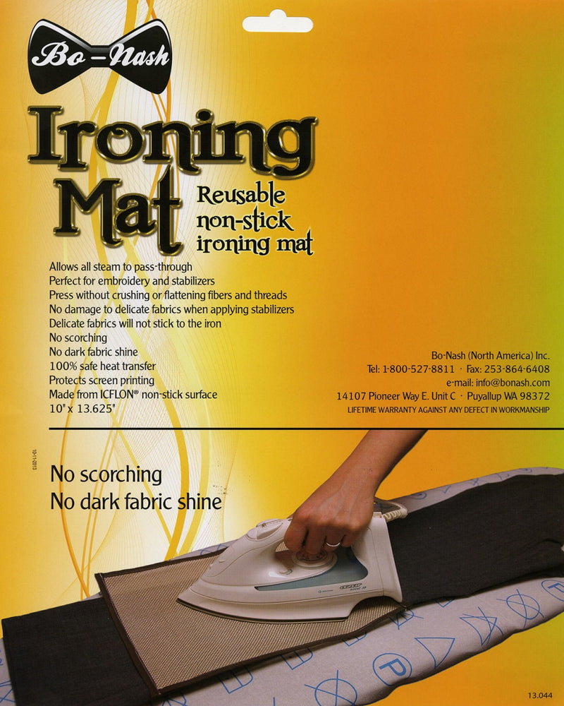 
                  
                    IRONING MAT - Non Stick - Reusable - 10in x 13-5/8in - by Bo Nash - ( BO1005 )
                  
                